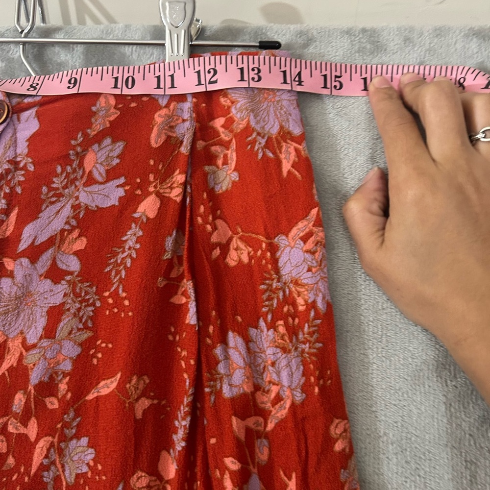 Free people retro love high waisted midi skirt - Picture 4 of 10